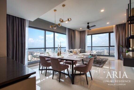 Aria Residence @ KLCC Type B2 – 991 sq.ft. (Sale)