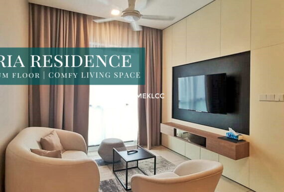 Aria Residence @ KLCC 867 sq.ft. (Rent)